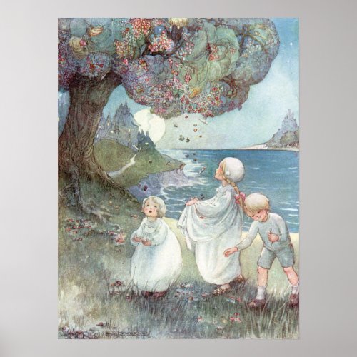 The Sugar Plum Tree by Anne Anderson Poster