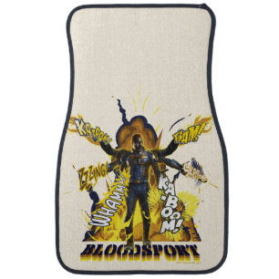 The Suicide Squad Bloodsport Action Graphic Car Floor Mat