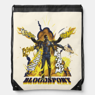 The Suicide Squad | Bloodsport Action Graphic Drawstring Bag
