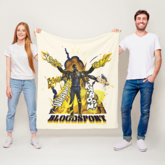 The Suicide Squad | Bloodsport Action Graphic Fleece Blanket