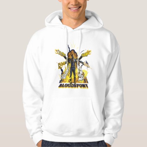 The Suicide Squad  Bloodsport Action Graphic Hoodie