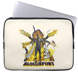 The Suicide Squad Bloodsport Action Graphic Laptop Sleeve