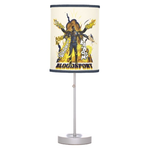 The Suicide Squad  Bloodsport Action Graphic Table Lamp