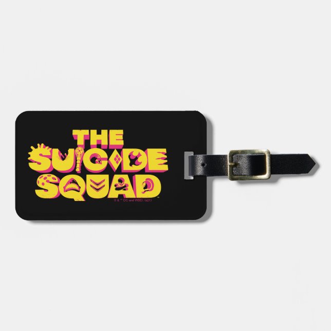The Suicide Squad | Character Icon Logo Luggage Tag (Front Horizontal)