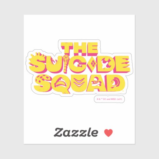 The Suicide Squad | Character Icon Logo Sticker | Zazzle