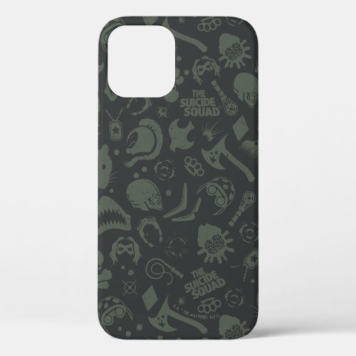 The Suicide Squad  Character Icon Pattern iPhone 12 Case