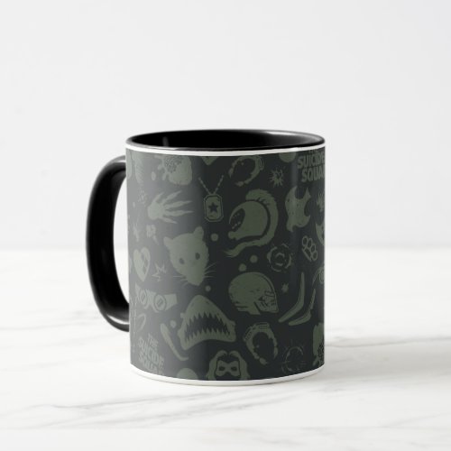 The Suicide Squad  Character Icon Pattern Mug