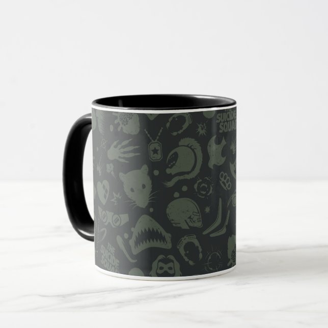 The Suicide Squad | Character Icon Pattern Mug (Front Left)