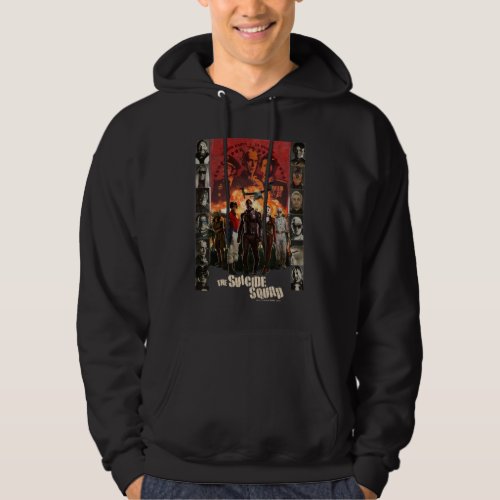 The Suicide Squad  Exlposive Character Roster Hoodie