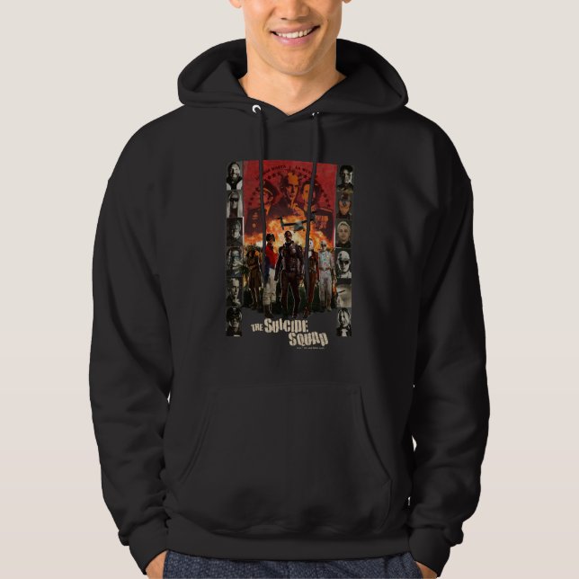 The Suicide Squad | Exlposive Character Roster Hoodie (Front)