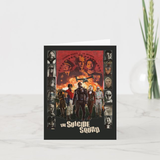 The Suicide Squad | Exlposive Character Roster Note Card (Front)
