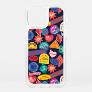 The Suicide Squad   Harley Quinn Badge Pattern Speck iPhone 12 Case