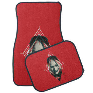The Suicide Squad Harley Quinn Diamond Target Car Floor Mat