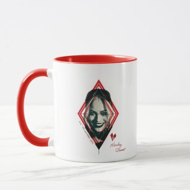 The Suicide Squad | Harley Quinn Diamond Target Mug (Left)