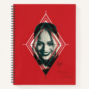 The Suicide Squad Harley Quinn Diamond Target Notebook