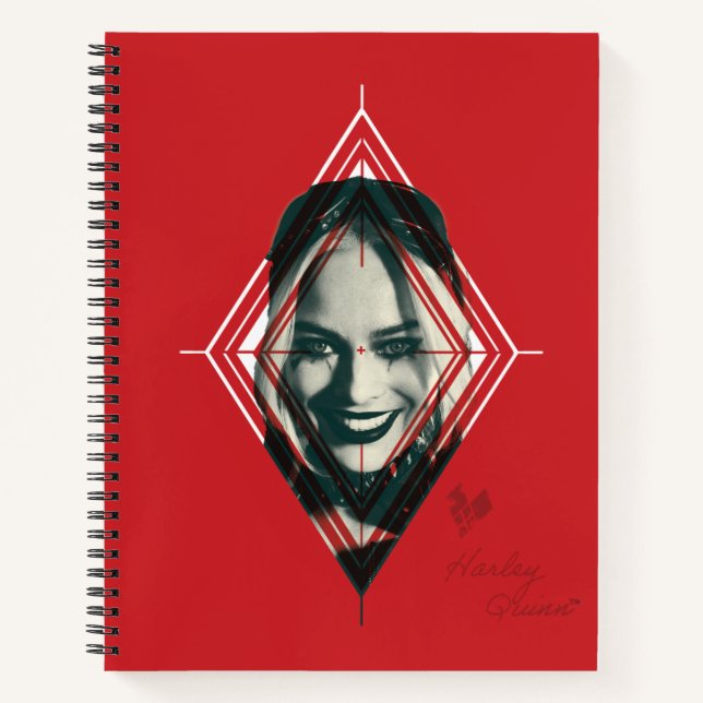 The Suicide Squad | Harley Quinn Diamond Target Notebook (Front)