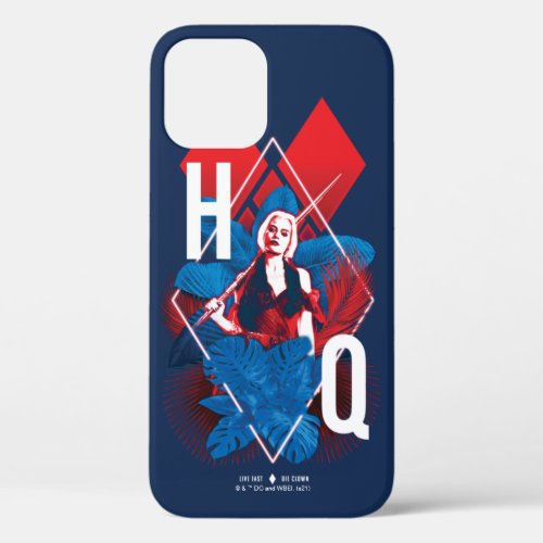 The Suicide Squad  Harley Quinn Fern  Diamonds iPhone 12 Case
