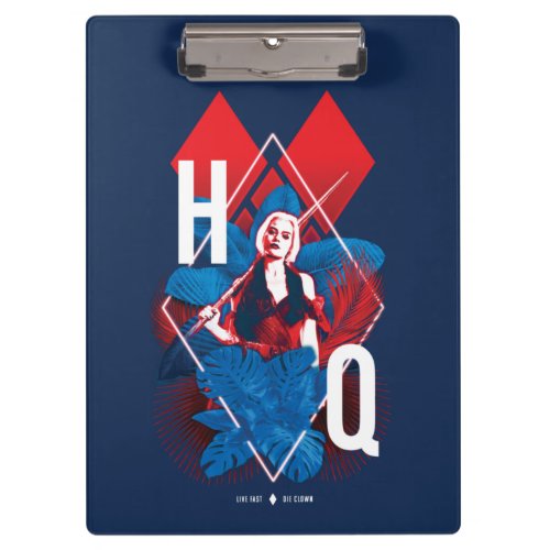 The Suicide Squad  Harley Quinn Fern  Diamonds Clipboard