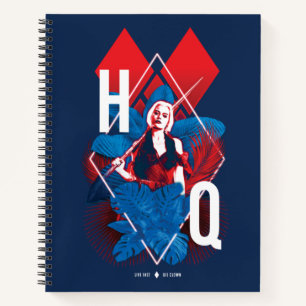 The Suicide Squad Harley Quinn Fern & Diamonds Notebook