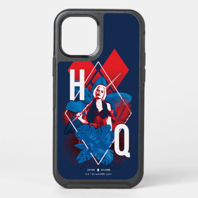 The Suicide Squad | Harley Quinn Fern & Diamonds Otterbox iPhone Case (Back)
