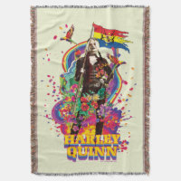 The Suicide Squad | Harley Quinn Flowers & Rainbow