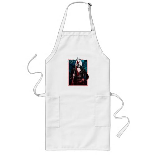 The Suicide Squad  Harley Quinn  Green Ferns Long Apron