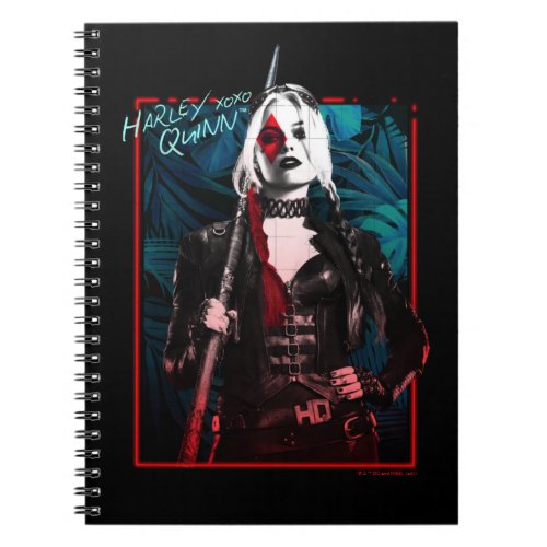 The Suicide Squad  Harley Quinn  Green Ferns Notebook
