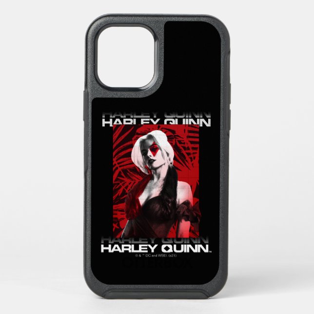 The Suicide Squad | Harley Quinn Red Fern Portrait Otterbox iPhone Case (Back)