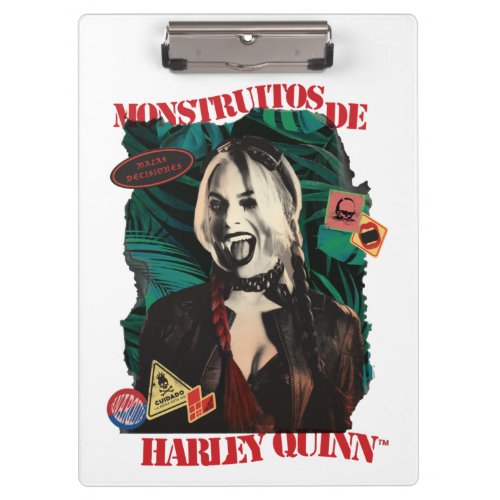 The Suicide Squad  Harley Quinn Winking Clipboard
