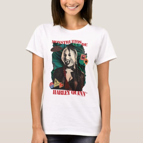 The Suicide Squad  Harley Quinn Winking T_Shirt