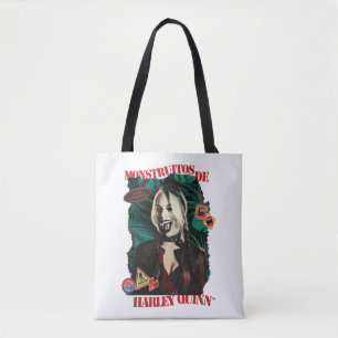 The Suicide Squad   Harley Quinn Winking Tote Bag