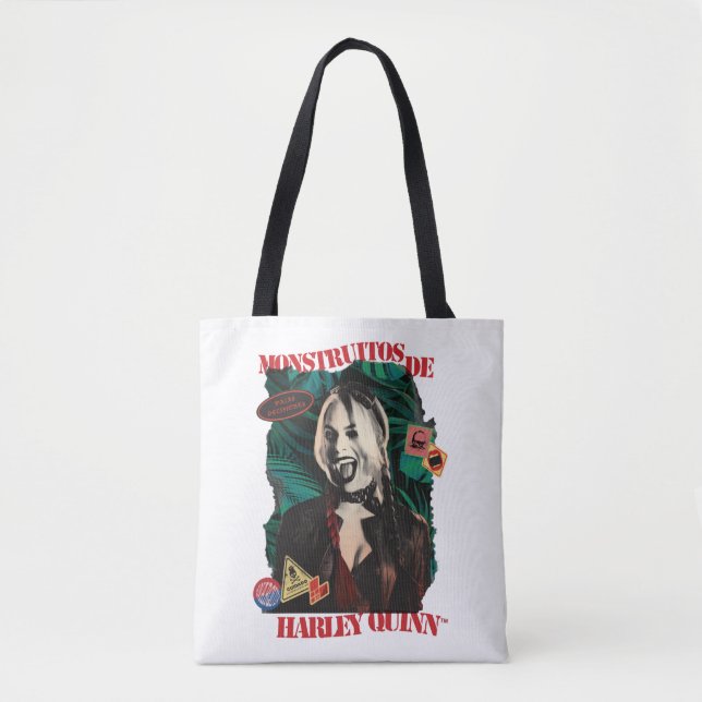 The Suicide Squad | Harley Quinn Winking Tote Bag (Front)