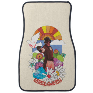 The Suicide Squad Peacemaker Flowers & Sunshine Car Floor Mat