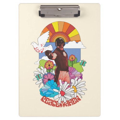 The Suicide Squad  Peacemaker Flowers  Sunshine Clipboard