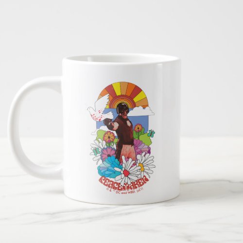 The Suicide Squad  Peacemaker Flowers  Sunshine Giant Coffee Mug