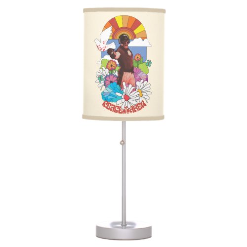 The Suicide Squad  Peacemaker Flowers  Sunshine Table Lamp