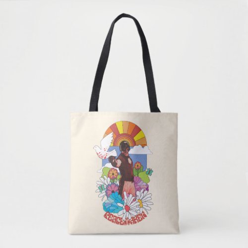 The Suicide Squad  Peacemaker Flowers  Sunshine Tote Bag