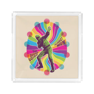 The Suicide Squad Polka-Dot Man Psychedelic Acrylic Tray