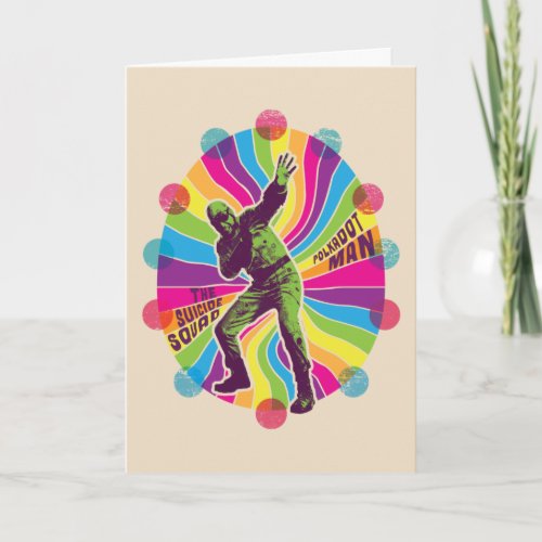 The Suicide Squad  Polka_Dot Man Psychedelic Card