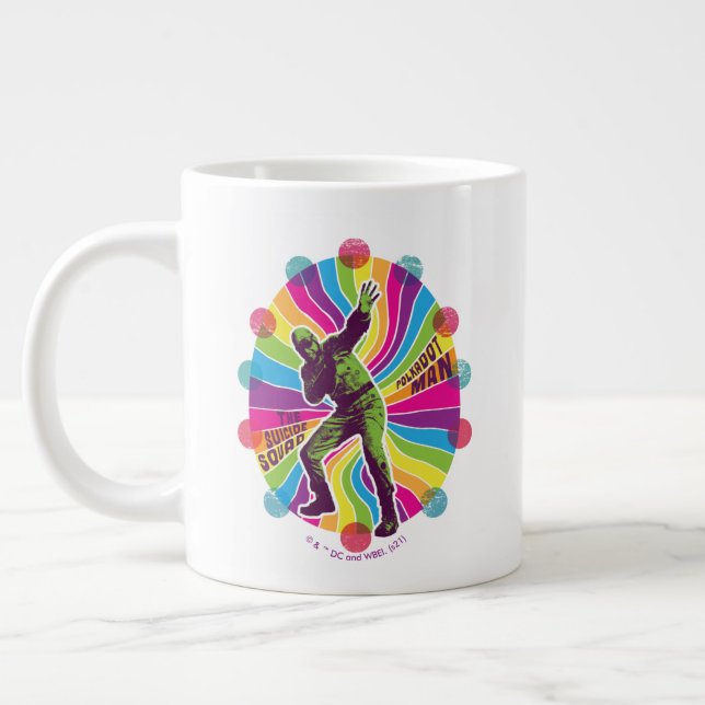 The Suicide Squad | Polka-Dot Man Psychedelic Giant Coffee Mug (Left)