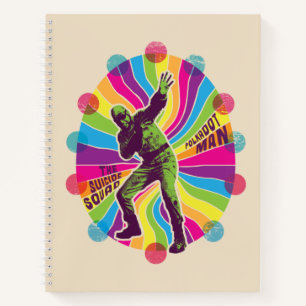 The Suicide Squad Polka-Dot Man Psychedelic Notebook