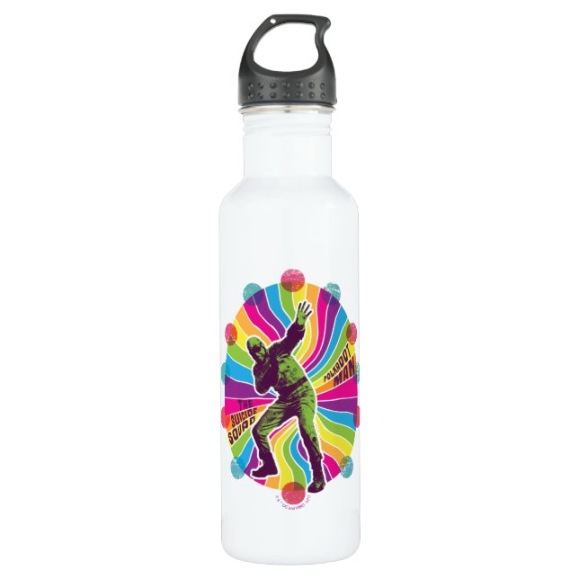 The Suicide Squad | Polka-Dot Man Psychedelic Stainless Steel Water Bottle (Front)