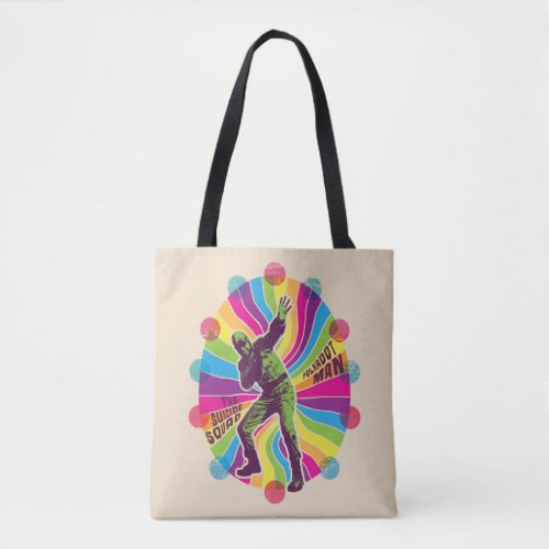 The Suicide Squad  Polka_Dot Man Psychedelic Tote Bag