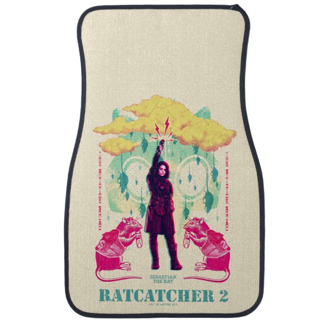 The Suicide Squad | Ratcatcher 2 Illustration Car Floor Mat (Front)