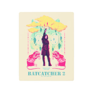 The Suicide Squad Ratcatcher 2 Illustration Metal Print
