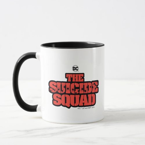 The Suicide Squad  Red and Black Logo Mug