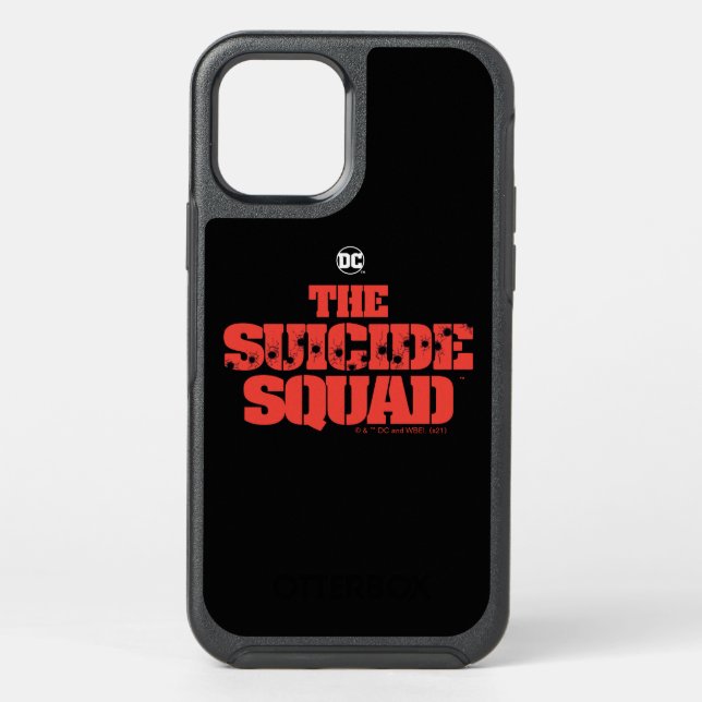 The Suicide Squad | Red and Black Logo Otterbox iPhone Case (Back)