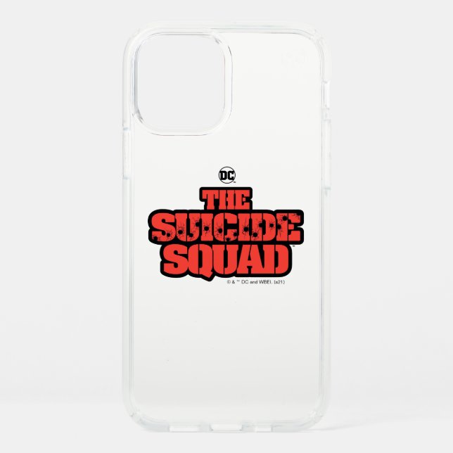 The Suicide Squad | Red and Black Logo Speck iPhone 12 Case (Front)