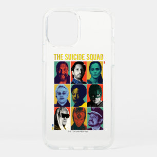 The Suicide Squad   Retro Grid With Amanda Waller Speck iPhone 12 Case