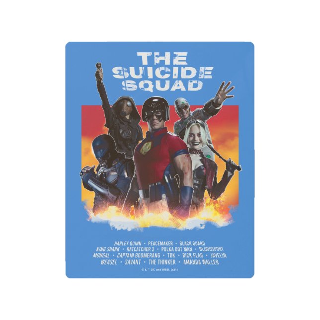 The Suicide Squad | Retro-Style Movie Poster (Front)